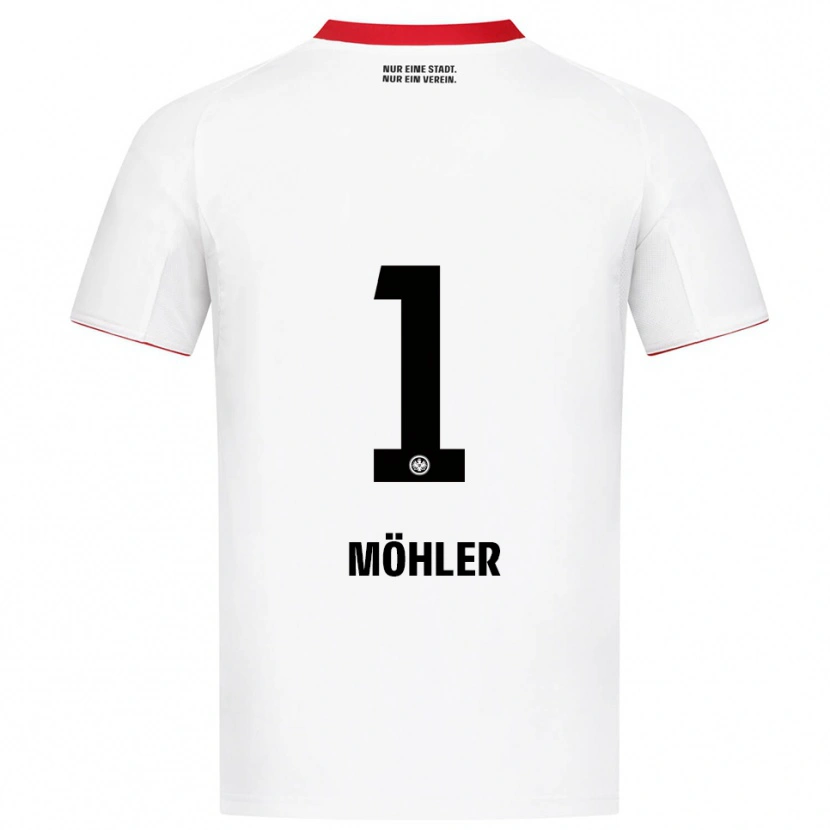 Danxen Criança Camisola Emil Möhler #1 Branco Vermelho Alternativa 2025/26 Camisa Brasil