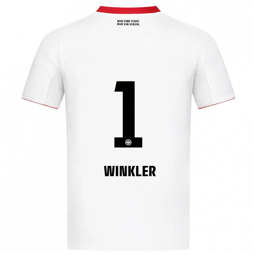 Danxen Criança Camisola Sophia Winkler #1 Branco Vermelho Alternativa 2025/26 Camisa Brasil