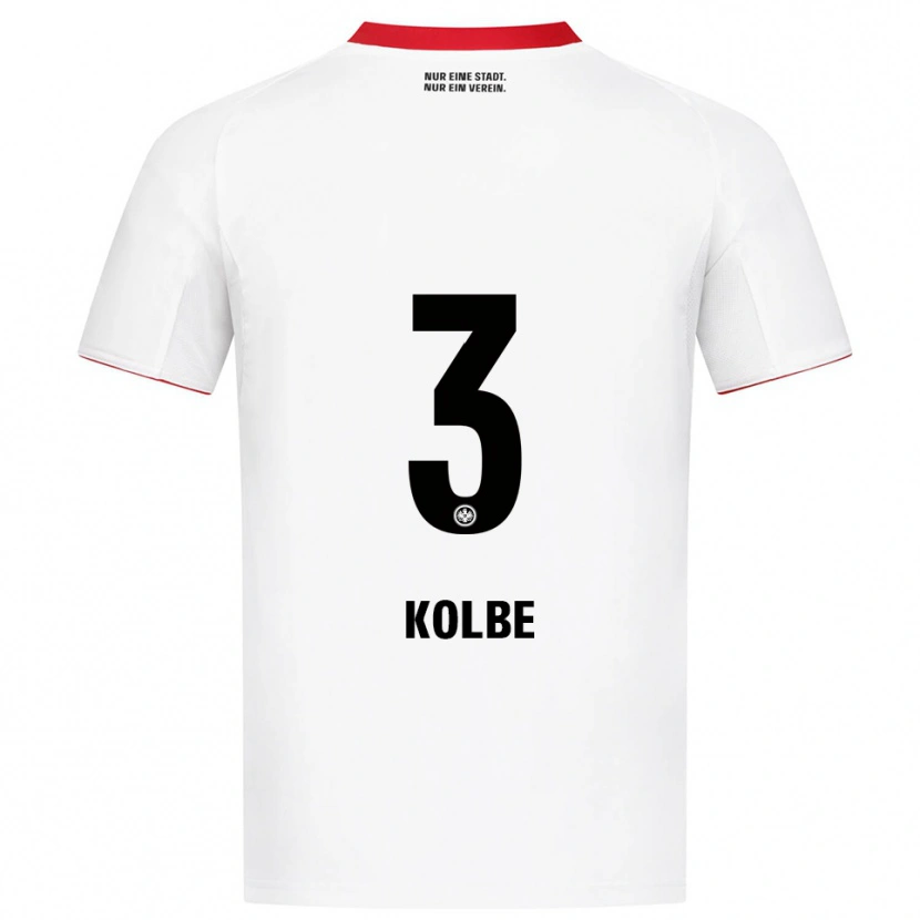 Danxen Criança Camisola Louis Kolbe #3 Branco Vermelho Alternativa 2025/26 Camisa Brasil