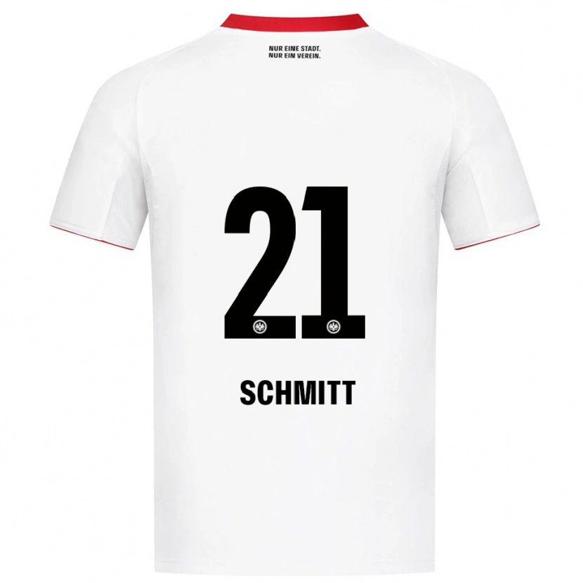 Danxen Criança Camisola Joshua Schmitt #21 Branco Vermelho Alternativa 2025/26 Camisa Brasil