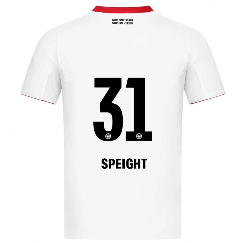 Danxen Criança Camisola Benjamin Speight #31 Branco Vermelho Alternativa 2025/26 Camisa Brasil