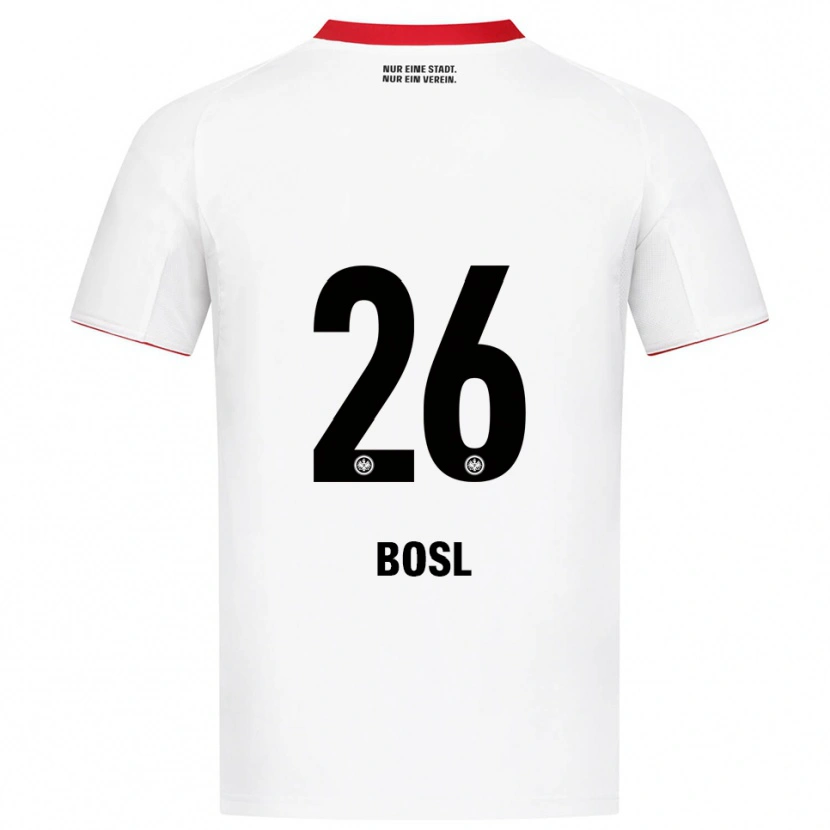 Danxen Criança Camisola Cara Bosl #26 Branco Vermelho Alternativa 2025/26 Camisa Brasil