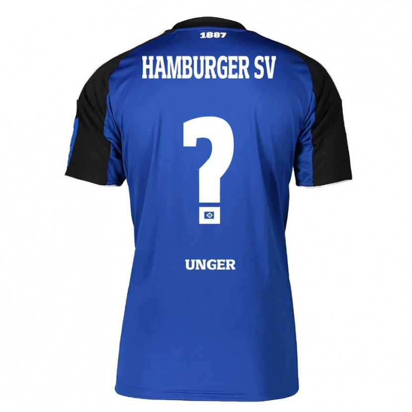 Danxen Criança Camisola Paul Luca Unger #0 Azul Preto Alternativa 2025/26 Camisa Brasil