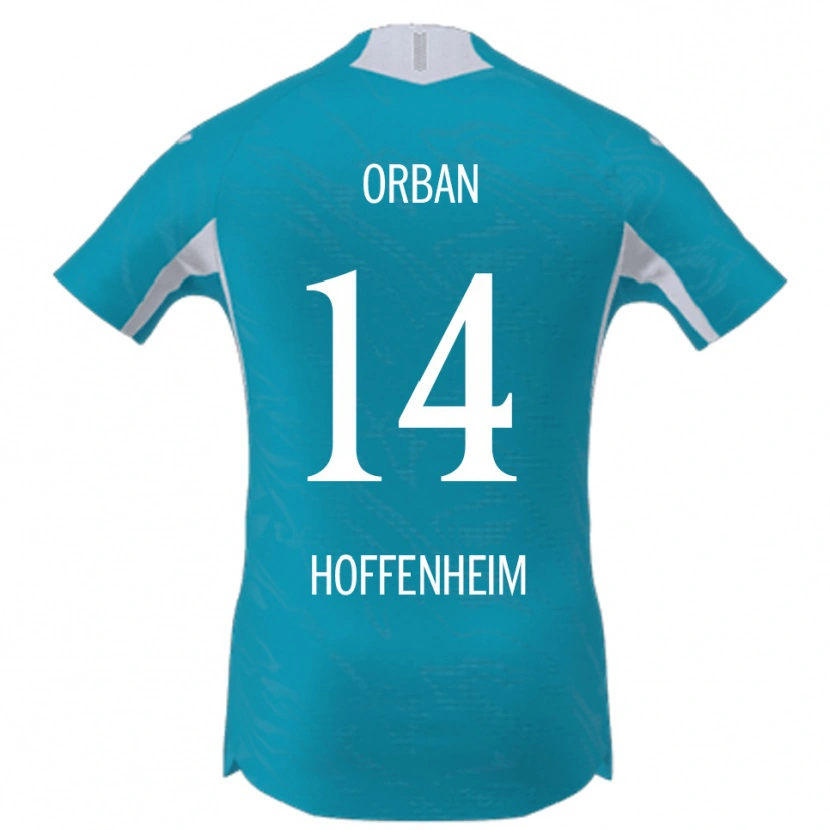 Danxen Criança Camisola Gift Orban #14 Azul Celeste Alternativa 2025/26 Camisa Brasil