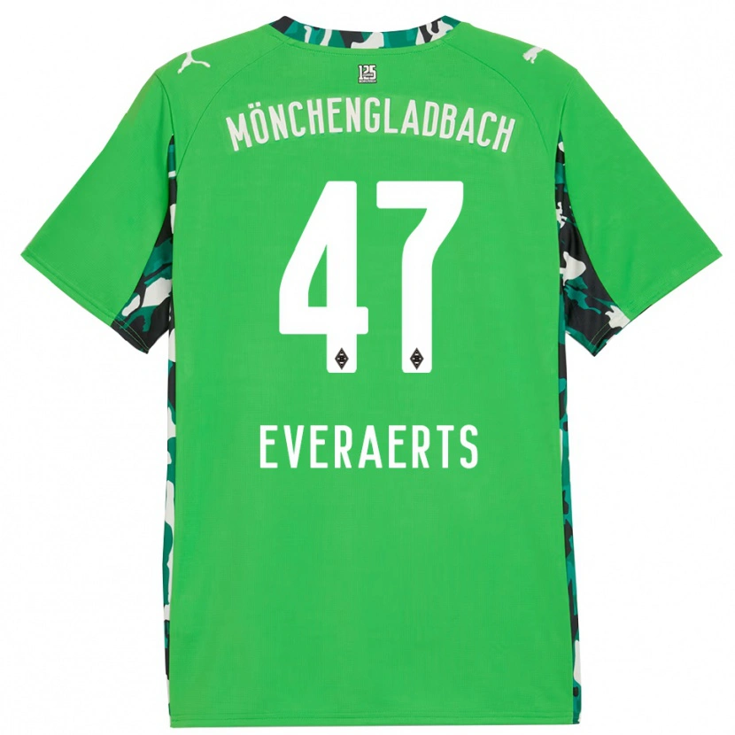Danxen Criança Camisola Kim Everaerts #47 Verde Preto Alternativa 2025/26 Camisa Brasil