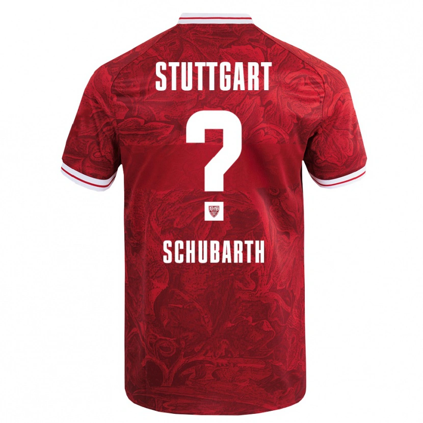 Danxen Criança Camisola Till Schubarth #0 Vermelho Preto Alternativa 2025/26 Camisa Brasil