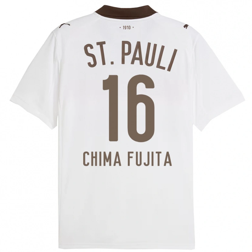 Danxen Criança Camisola Joel Chima Fujita #16 Branco Vermelho Alternativa 2025/26 Camisa Brasil