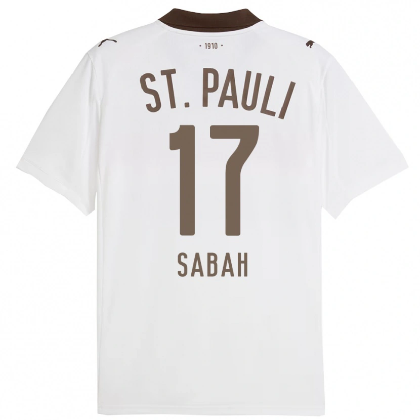 Danxen Criança Camisola Haron Sabah #17 Branco Vermelho Alternativa 2025/26 Camisa Brasil