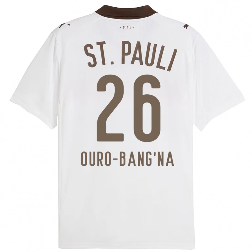 Danxen Criança Camisola Samir Ouro-Bang'na #26 Branco Vermelho Alternativa 2025/26 Camisa Brasil