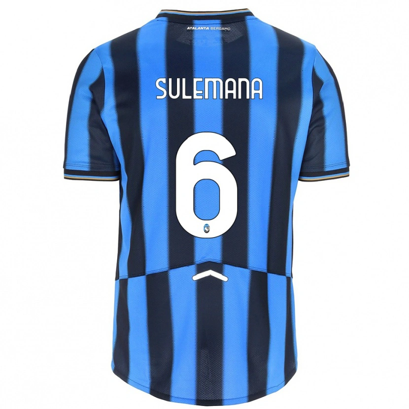 Danxen Homem Camisola Ibrahim Sulemana #6 Azul Celeste Preto Principal 2025/26 Camisa Brasil
