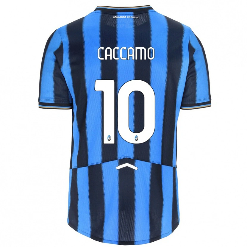 Danxen Homem Camisola Patrizia Caccamo #10 Azul Celeste Preto Principal 2025/26 Camisa Brasil