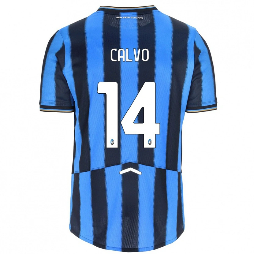 Danxen Homem Camisola Filippo Calvo #14 Azul Celeste Preto Principal 2025/26 Camisa Brasil