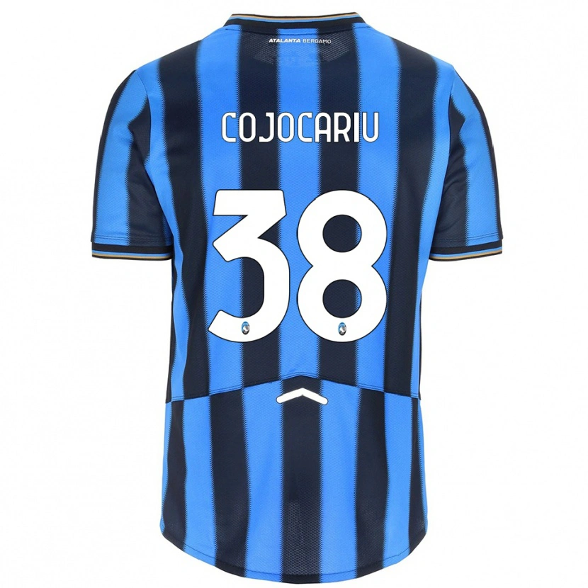 Danxen Homem Camisola Raul Cojocariu #38 Azul Celeste Preto Principal 2025/26 Camisa Brasil