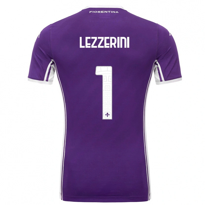 Danxen Homem Camisola Luca Lezzerini #1 Roxo Branco Principal 2025/26 Camisa Brasil