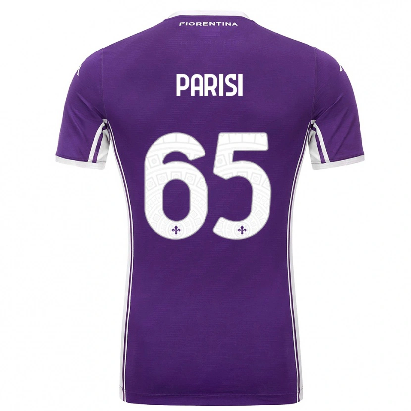 Danxen Homem Camisola Fabiano Parisi #65 Roxo Branco Principal 2025/26 Camisa Brasil