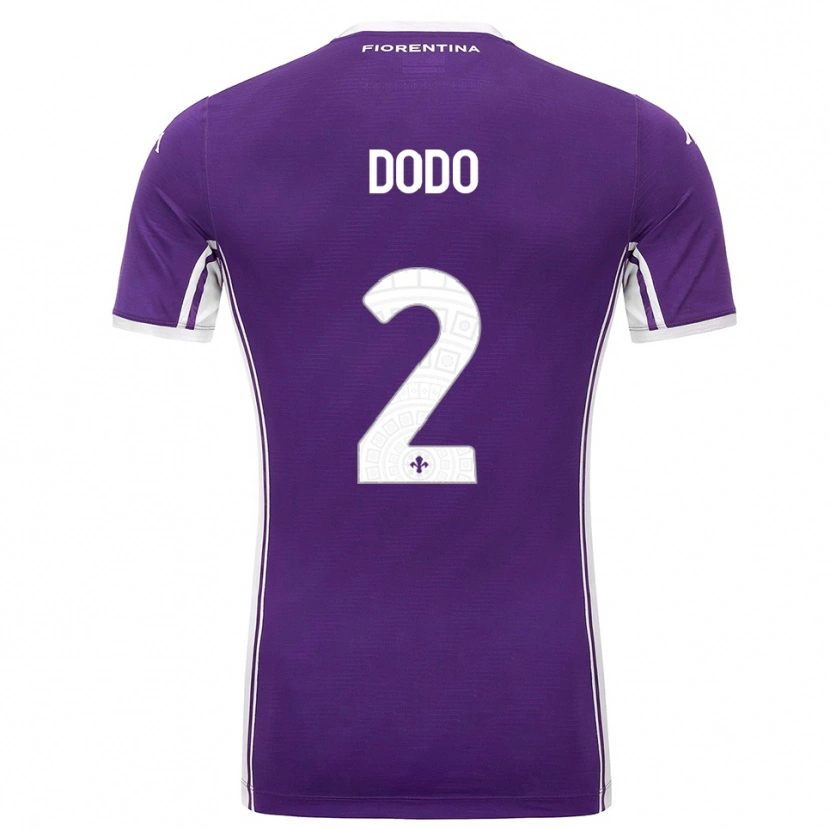 Danxen Homem Camisola Dodô #2 Roxo Branco Principal 2025/26 Camisa Brasil