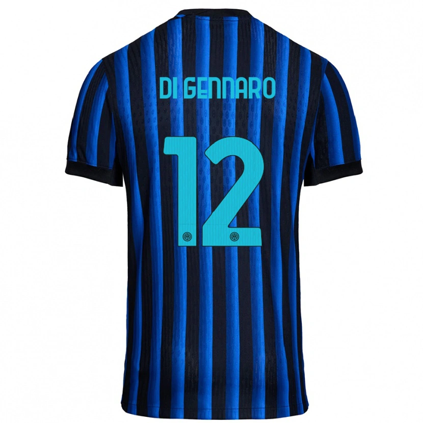 Danxen Homem Camisola Raffaele Di Gennaro #12 Preto Azul Principal 2025/26 Camisa Brasil