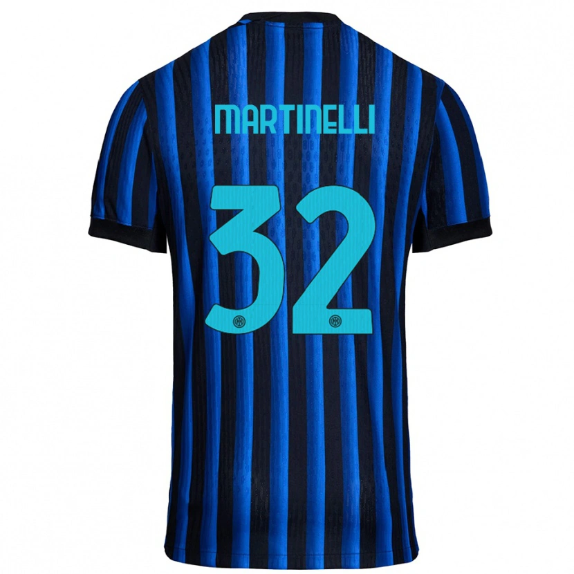 Danxen Homem Camisola Matilde Martinelli #32 Preto Azul Principal 2025/26 Camisa Brasil