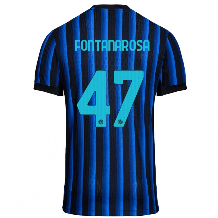 Danxen Homem Camisola Alessandro Fontanarosa #47 Preto Azul Principal 2025/26 Camisa Brasil