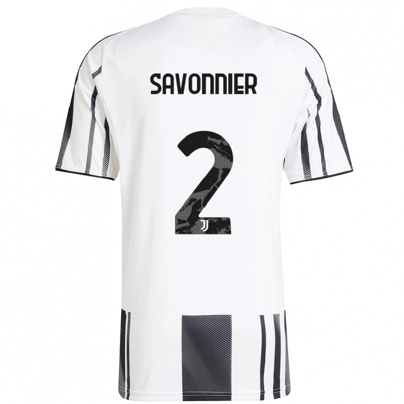 Danxen Homem Camisola Nelson Savonnier #2 Branco Preto Principal 2025/26 Camisa Brasil