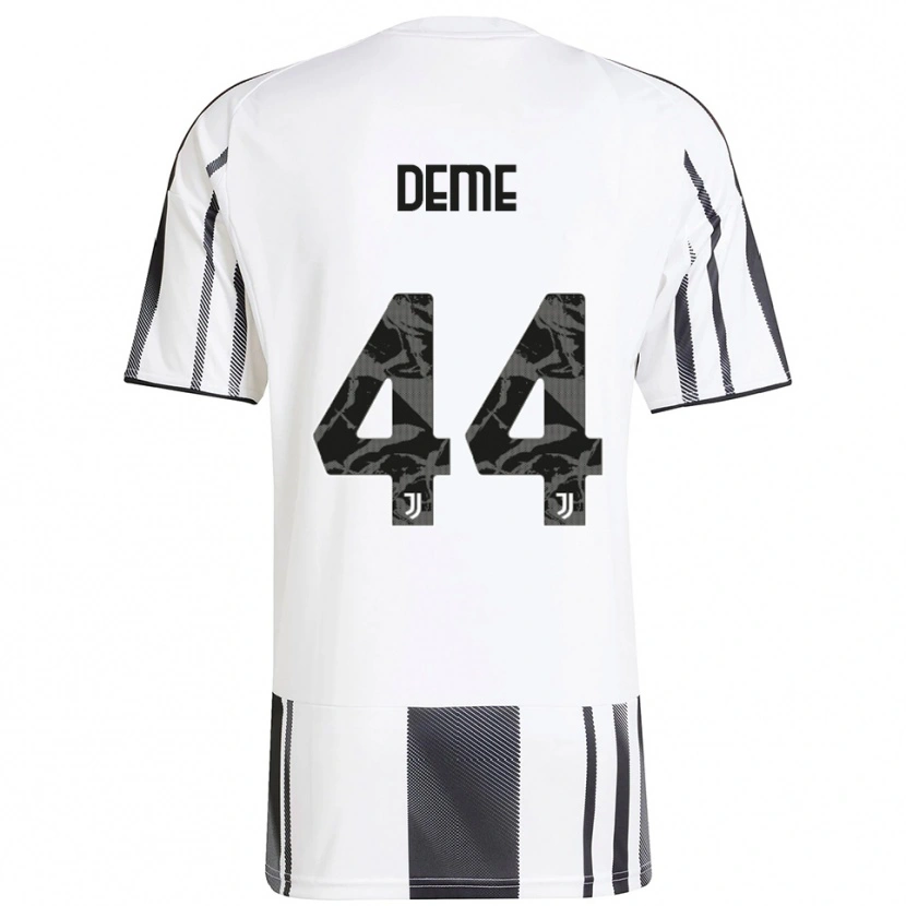 Danxen Homem Camisola Serigne Deme #44 Branco Preto Principal 2025/26 Camisa Brasil