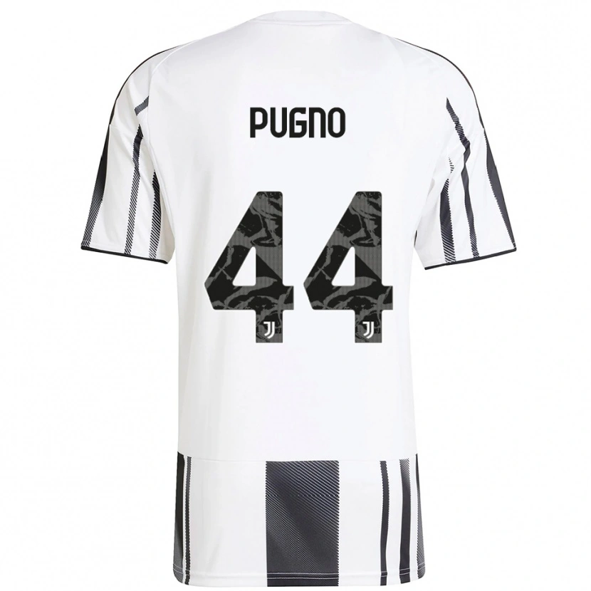 Danxen Homem Camisola Diego Pugno #44 Branco Preto Principal 2025/26 Camisa Brasil