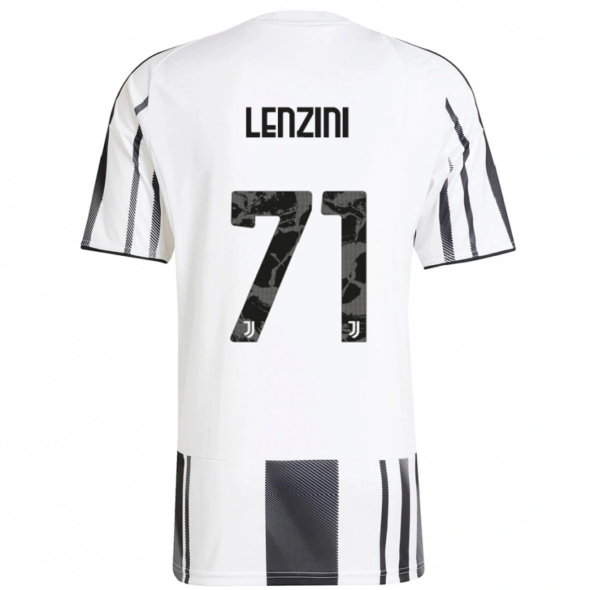 Danxen Homem Camisola Martina Lenzini #71 Branco Preto Principal 2025/26 Camisa Brasil