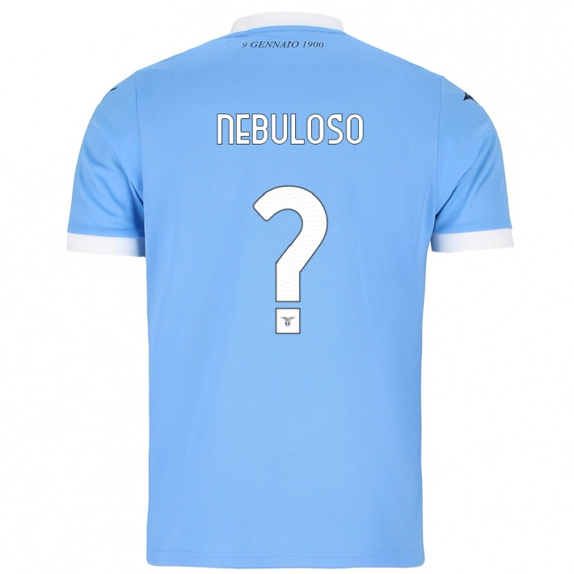 Danxen Homem Camisola Giulio Nebuloso #0 Azul Celeste Branco Principal 2025/26 Camisa Brasil