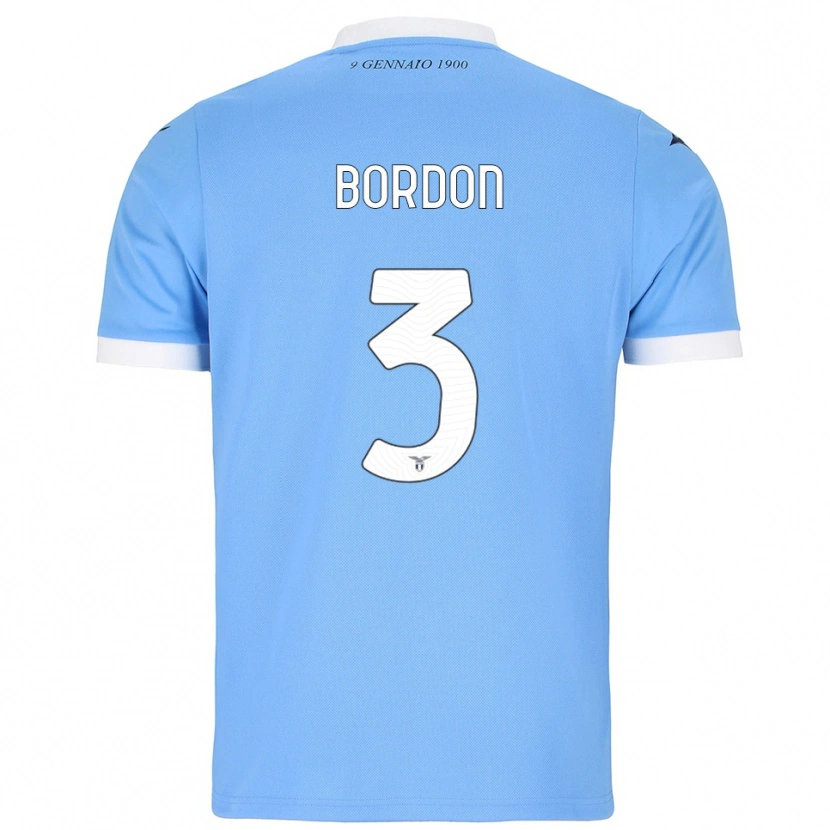 Danxen Homem Camisola Ricardo Bordon #3 Azul Celeste Branco Principal 2025/26 Camisa Brasil