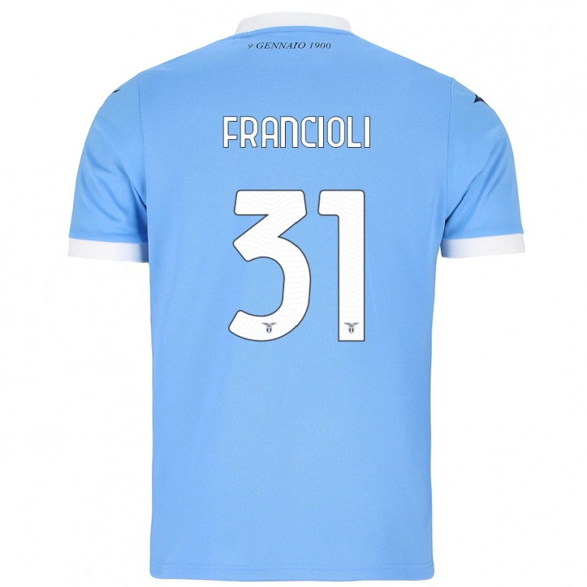 Danxen Homem Camisola Diego Francioli #31 Azul Celeste Branco Principal 2025/26 Camisa Brasil