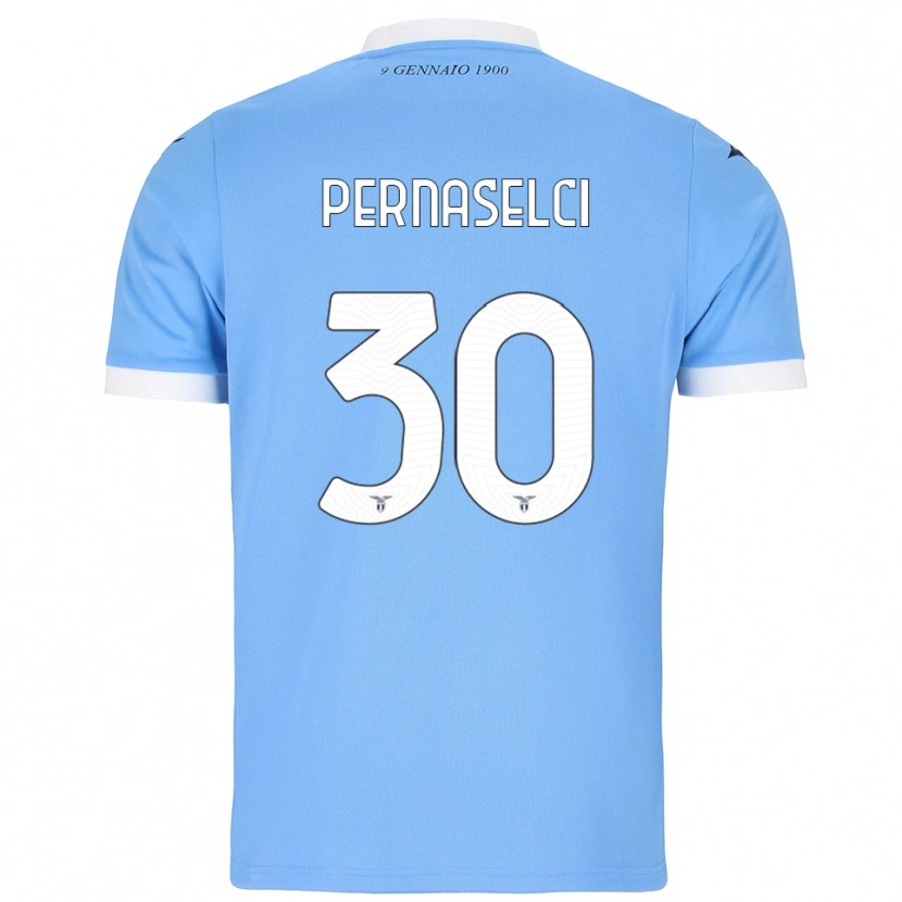 Danxen Homem Camisola Leonardo Pernaselci #30 Azul Celeste Branco Principal 2025/26 Camisa Brasil