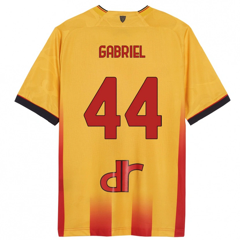 Danxen Homem Camisola Tiago Gabriel #44 Amarelo Laranja Principal 2025/26 Camisa Brasil