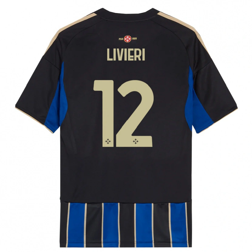 Danxen Homem Camisola Alessandro Livieri #12 Preto Azul Principal 2025/26 Camisa Brasil