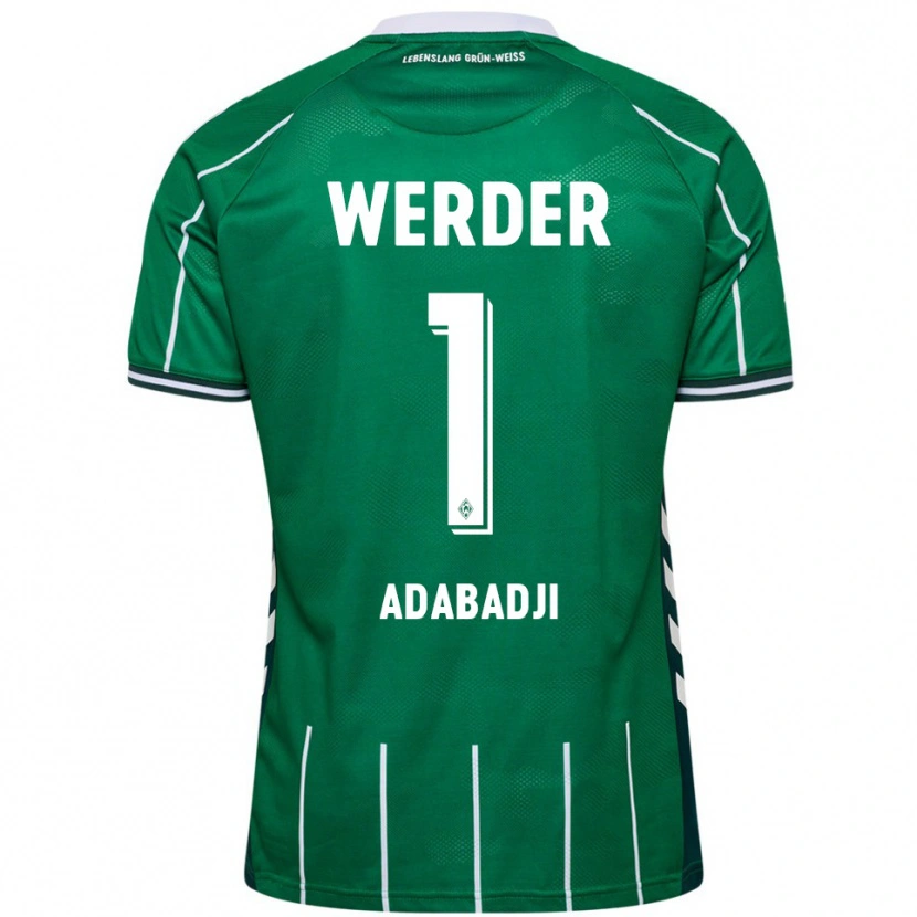 Danxen Homem Camisola Kwassi-Vivien Felix Adabadji #1 Verde Branco Principal 2025/26 Camisa Brasil