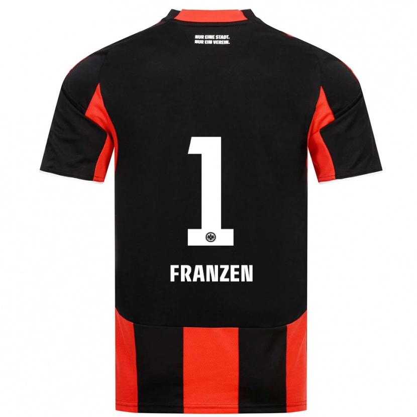 Danxen Homem Camisola Marlon Franzen #1 Preto Vermelho Principal 2025/26 Camisa Brasil
