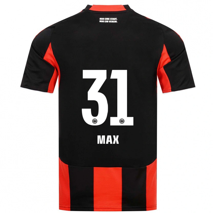 Danxen Homem Camisola Philipp Max #31 Preto Vermelho Principal 2025/26 Camisa Brasil