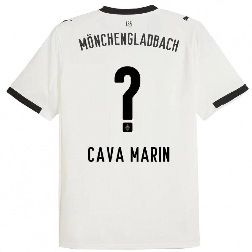 Danxen Homem Camisola Sofia Cava Marin #0 Branco Preto Principal 2025/26 Camisa Brasil