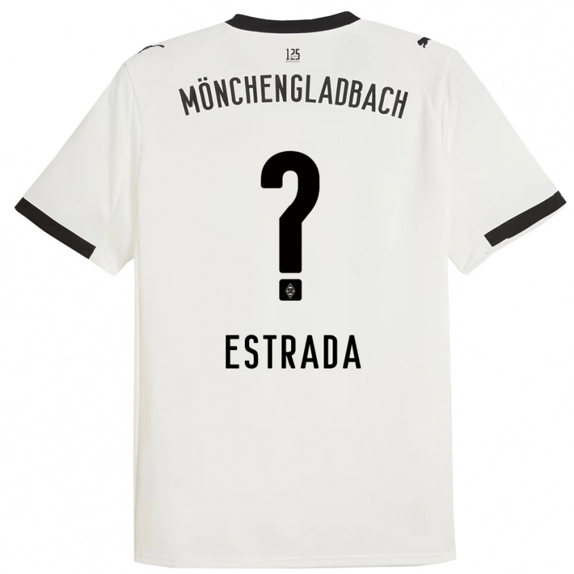 Danxen Homem Camisola Joshua Jong Estrada #0 Branco Preto Principal 2025/26 Camisa Brasil