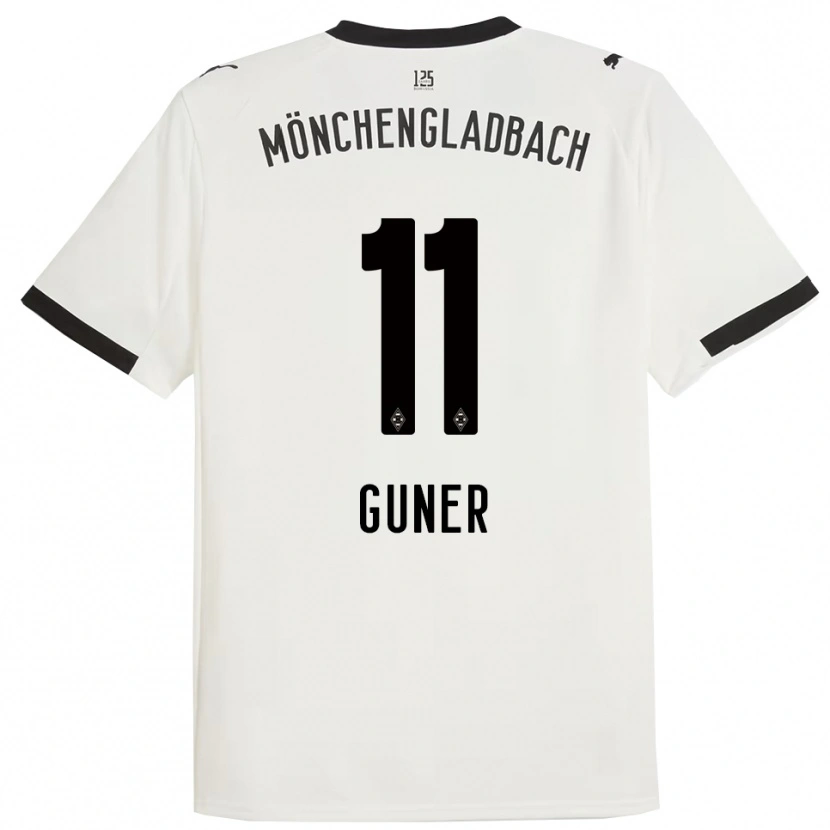 Danxen Homem Camisola Can Armando Güner #11 Branco Preto Principal 2025/26 Camisa Brasil
