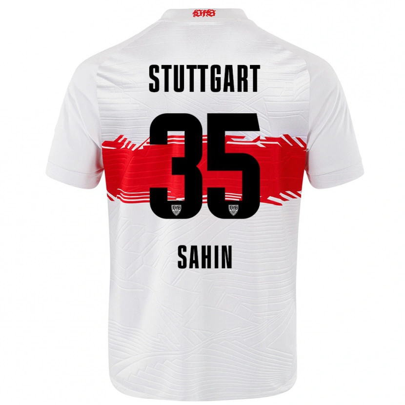 Danxen Homem Camisola Mehmet Sahin #35 Branco Vermelho Principal 2025/26 Camisa Brasil