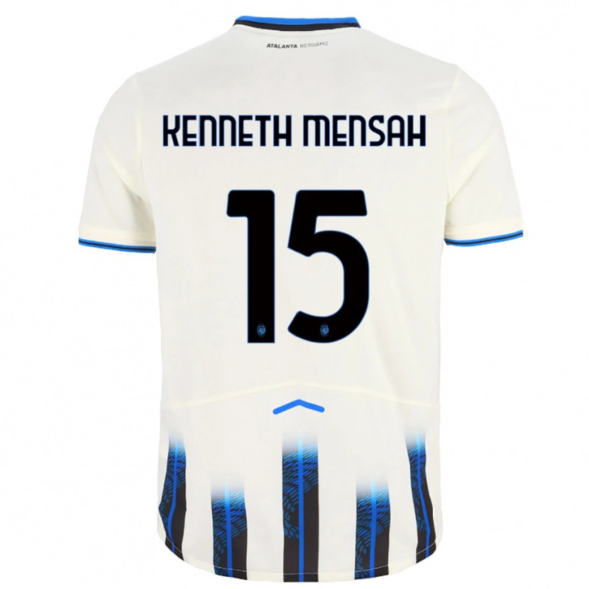Danxen Homem Camisola Anthony Mensah #15 Branco Azul Alternativa 2025/26 Camisa Brasil