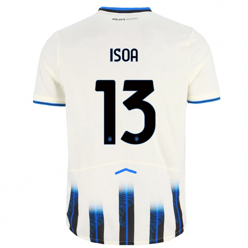 Danxen Homem Camisola Isaac Isoa #13 Branco Azul Alternativa 2025/26 Camisa Brasil