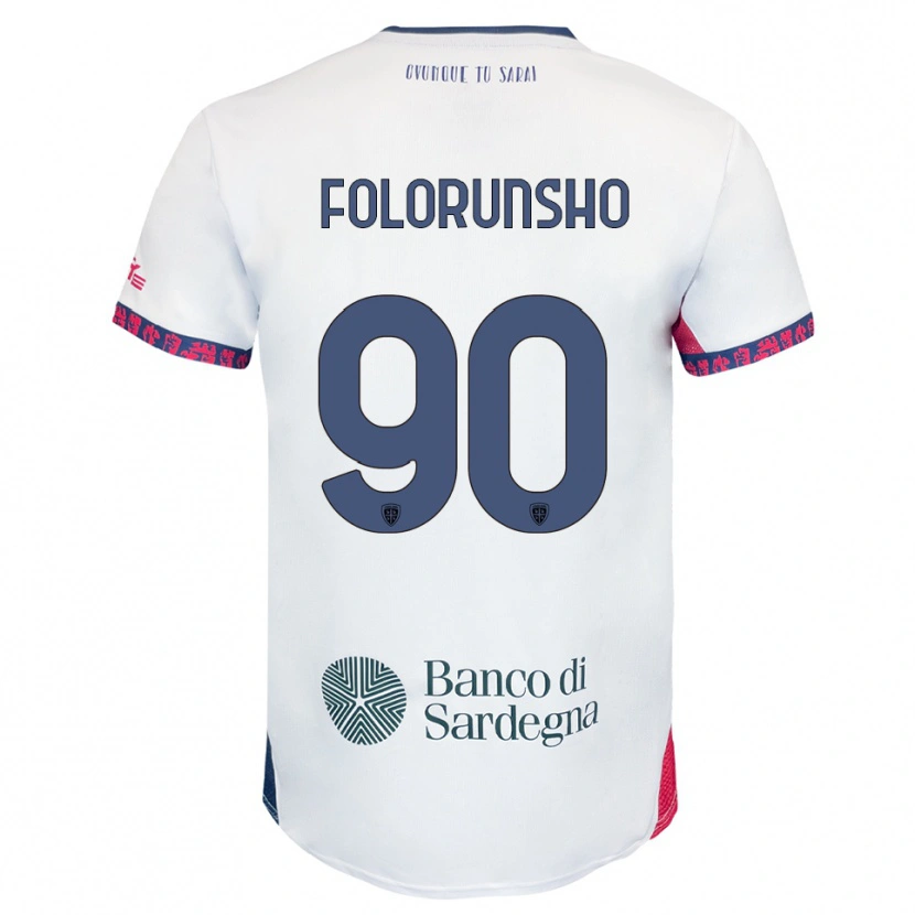 Danxen Homem Camisola Michael Folorunsho #90 Branco Marinho Vermelho Alternativa 2025/26 Camisa Brasil
