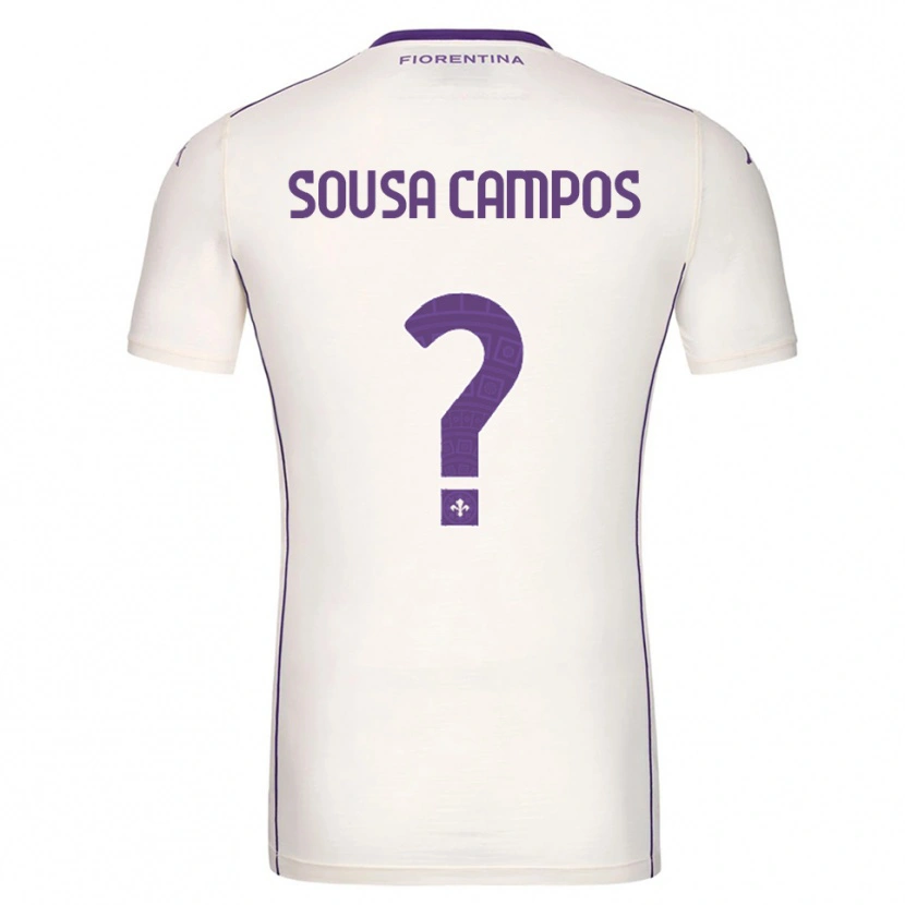 Danxen Homem Camisola Matteo Sousa Campos #0 Branco Roxo Vermelho Alternativa 2025/26 Camisa Brasil