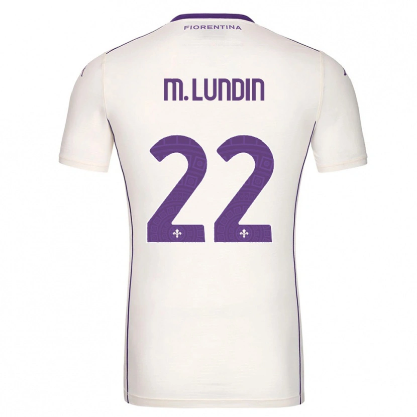 Danxen Homem Camisola Karin Maria Lundin #22 Branco Roxo Vermelho Alternativa 2025/26 Camisa Brasil
