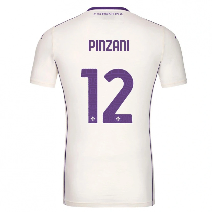 Danxen Homem Camisola Lorenzo Pinzani #12 Branco Roxo Vermelho Alternativa 2025/26 Camisa Brasil