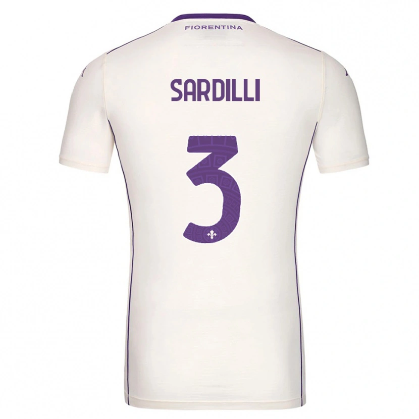 Danxen Homem Camisola Davide Sardilli #3 Branco Roxo Vermelho Alternativa 2025/26 Camisa Brasil
