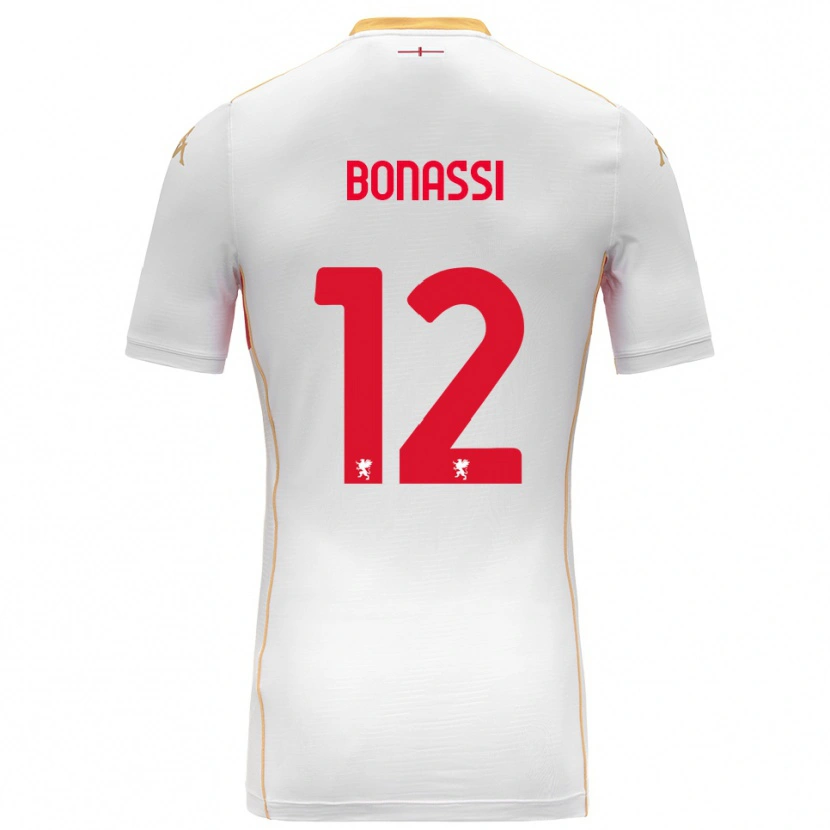Danxen Homem Camisola Lorenzo Bonassi #12 Branco Vermelho Alternativa 2025/26 Camisa Brasil