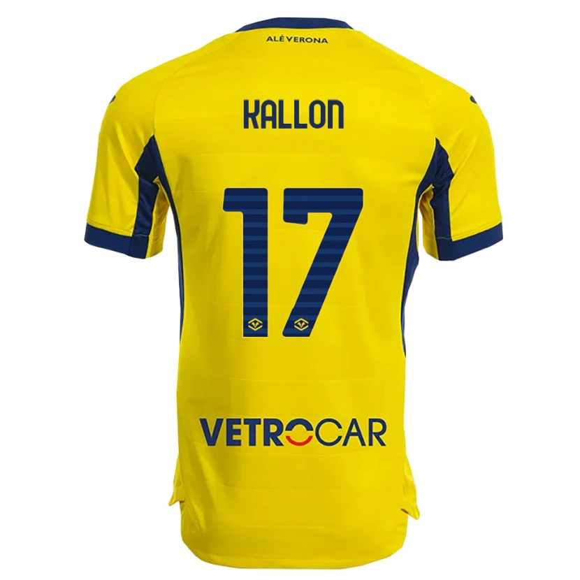 Danxen Homem Camisola Yayah Kallon #17 Amarelo Marinho Alternativa 2025/26 Camisa Brasil