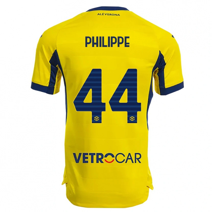 Danxen Homem Camisola Mathis Amanu Philippe #44 Amarelo Marinho Alternativa 2025/26 Camisa Brasil